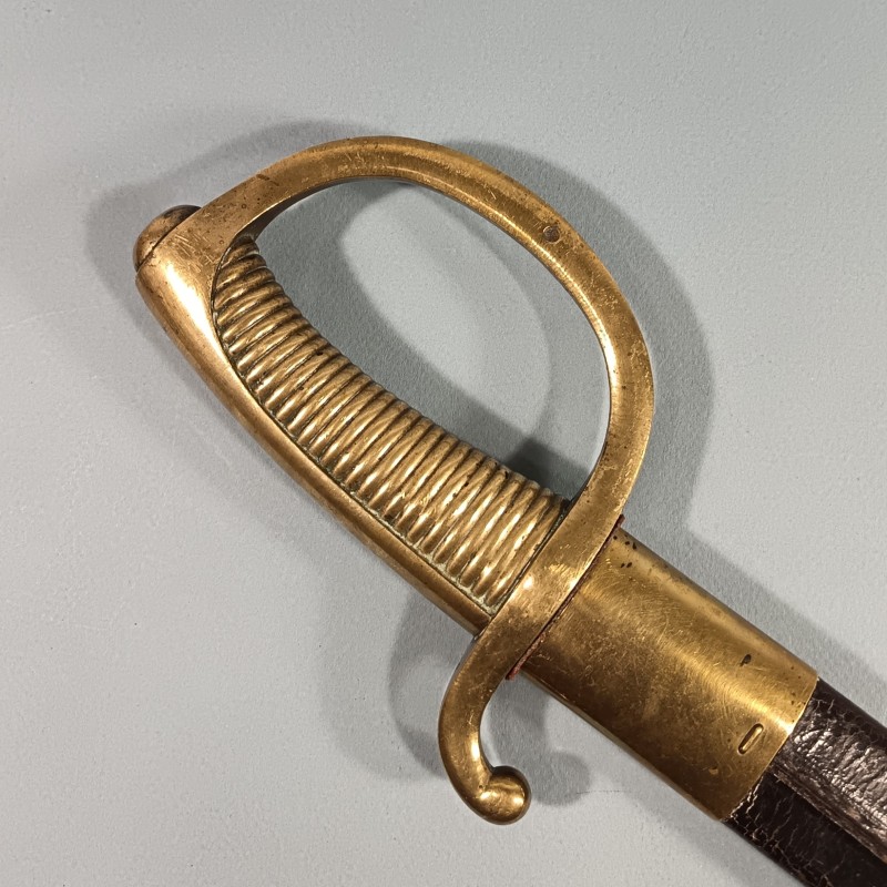 SABRE BRIQUET INFANTERIE MODELE AN XI PREMIER EMPIRE ET SECOND EMPIRE LAME NON MARQUEE